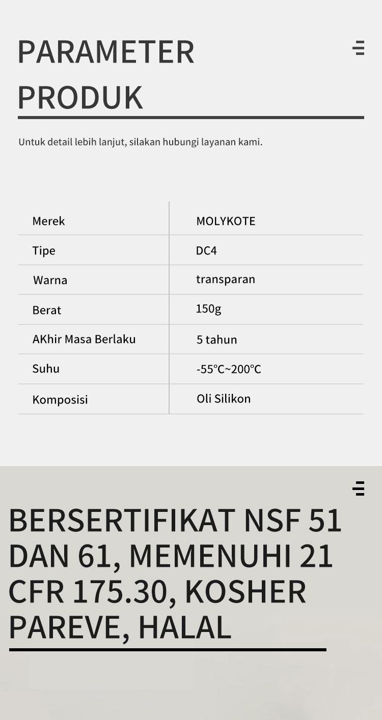 Dow corning dc 4 Gemuk Silikon 150g
