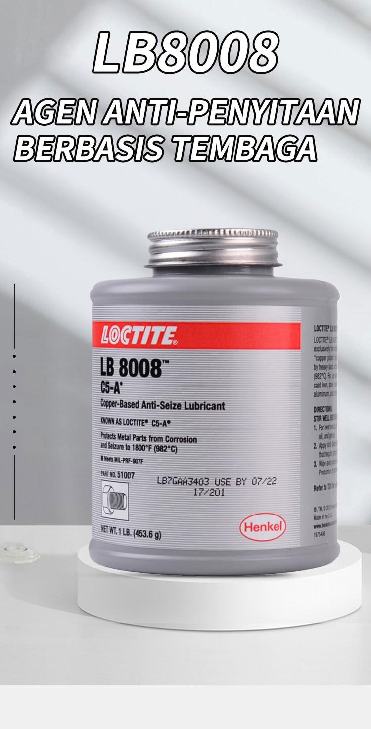 Loctite LB 8008 C5-A Agen Anti-Penyitaan Berbasis Tembaga