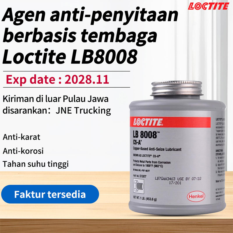 Loctite LB 8008 C5-A Agen Anti-Penyitaan Berbasis Tembaga