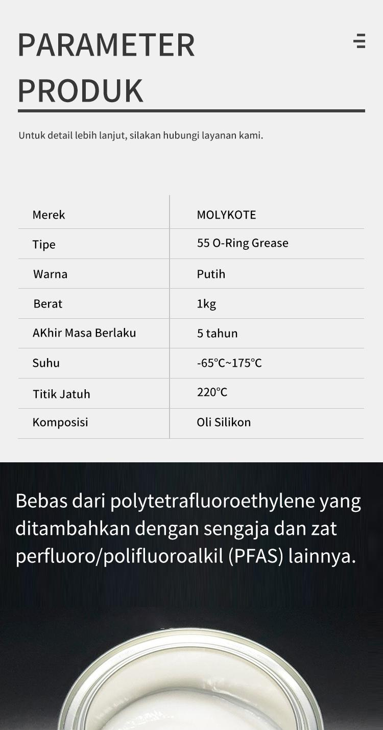 MOLYKOTE 55 O-Ring Grease 1kg